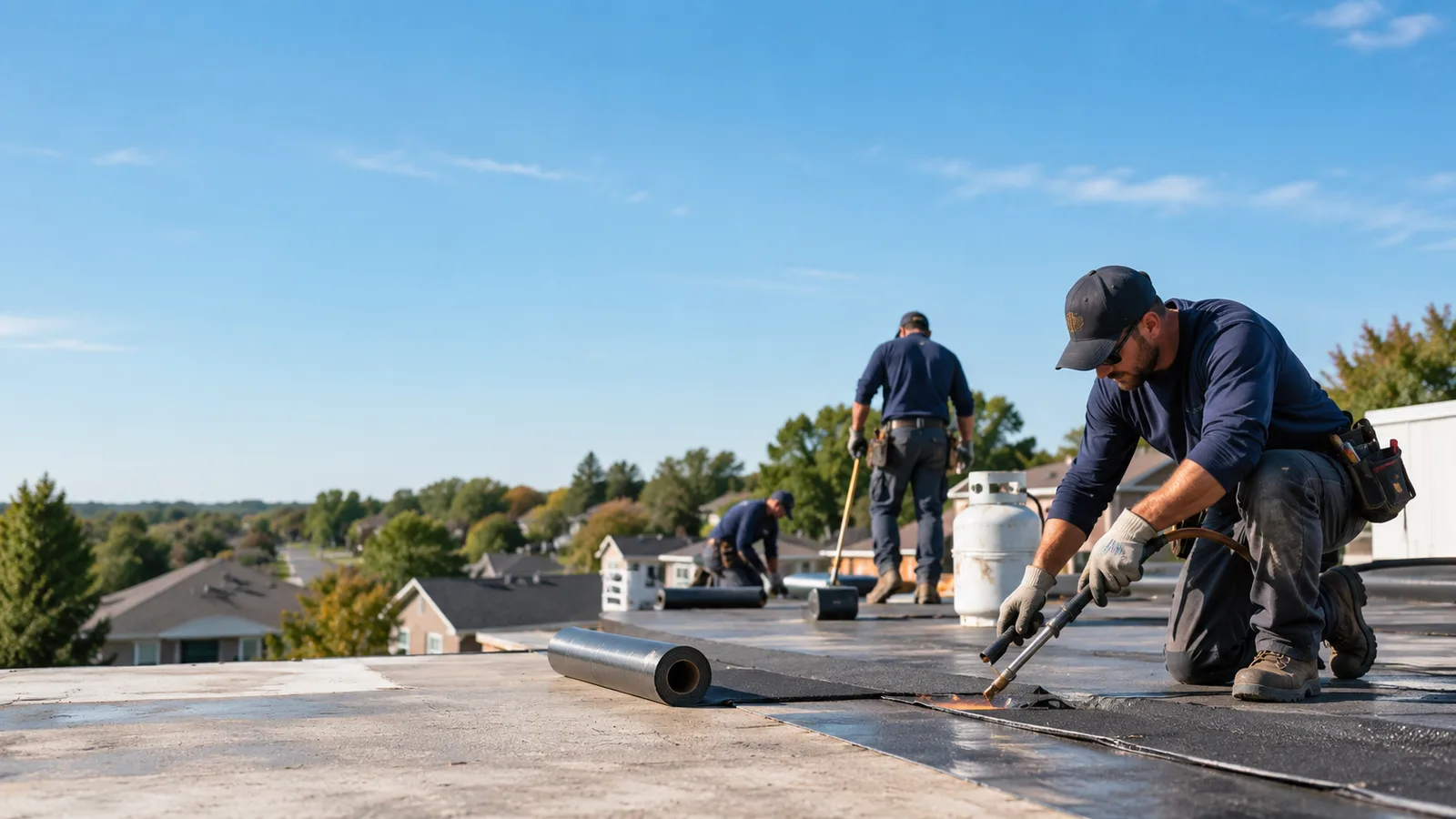 Flat Roof Leak Repair providers in Hines, MN